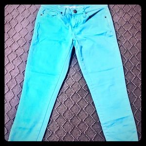 Forever 21 Premium women’s aqua denim {Size 27}